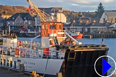 Oban town webcams